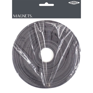 Arbee Adhesive Magnetic Strip Adhesive 7m roll x 10mm