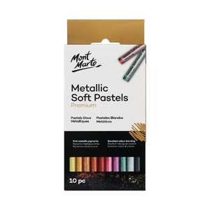 Mont Marte Premium Metallic Soft Pastels 