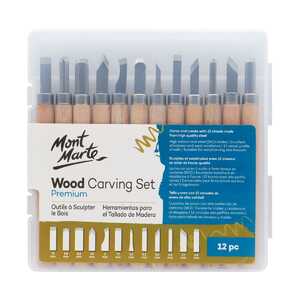 Mont Marte Premium Wood Carving Set 