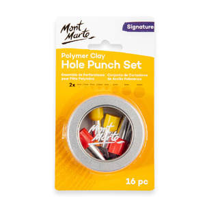 Mont Marte Polymer Clay Hole Punch Set