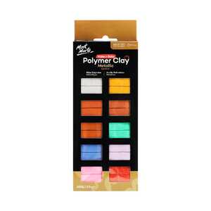 Mont Marte Signature Make n Bake Polymer Clay 100g - Metallic