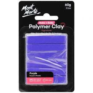 Mont Marte Signature Make n Bake Polymer Clay 60g - Purple
