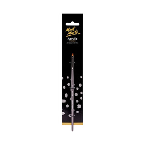 Mont Marte Artist Acrylic Brush  Premium Taklon Flat Bright