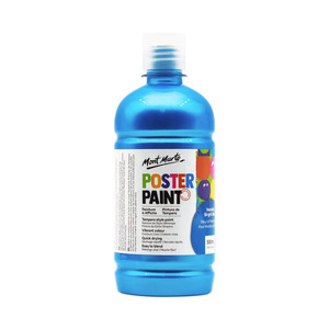 Mont Marte Poster Paint Metallic - Bright Blue