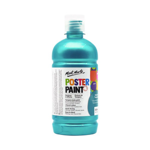 Mont Marte Kids Poster Paint Metallic - Turquoise