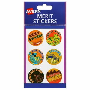 Avery Merit Stickers - Aussie Art