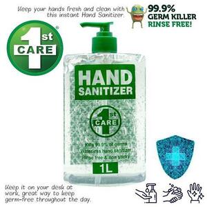 1st Care Hand Sanitizer Pump Action 