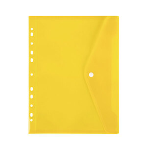 Marbig® Binder Wallet A4  (Right Side Open) Pocket with Button Closure 