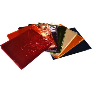 Rainbow Cellophane Sheets 75cm x 1m