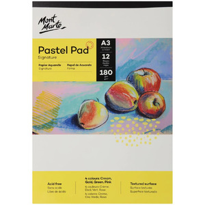 Holbein large round student oil pastels, well pigmented with smooth lay  down of colour. These pastel