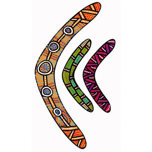 Cardboard Boomerangs