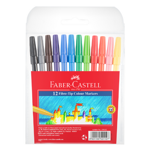 Faber-Castell Fibre Tip Colour Markers / Pens