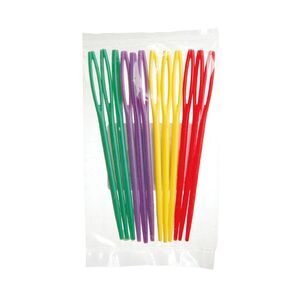 Plastic Darning Needles Assorted Colours