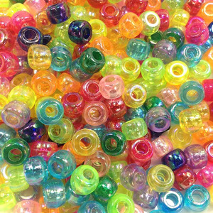 Arbee Plastic Pony Beads - Shimmer 