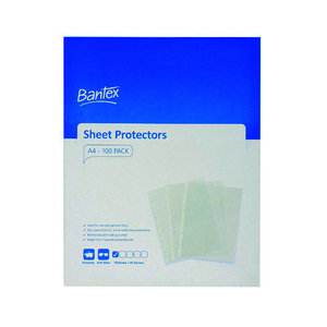 Plastic Sheet Protectors A4