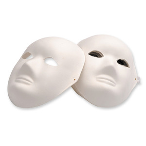 EC Papier Mache' Full Face Masks