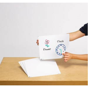 edx Double-Sided Flexible Dry Erase Blank Boards