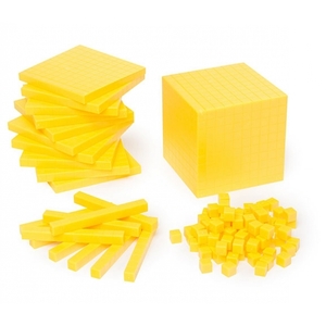 Learning Can Be Fun Plastic Base Ten Set