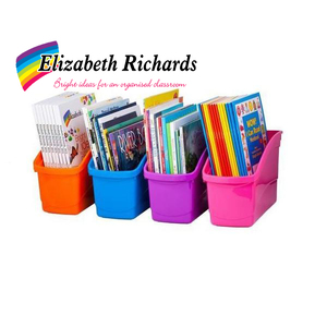 Elizabeth Richards Plastic Book & Storage Tub