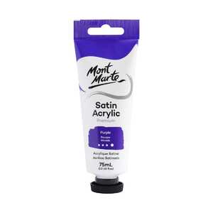 Mont Marte Premium Satin Acrylic Paint - Purple