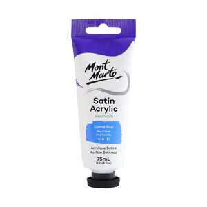 Mont Marte Premium Satin Acrylic Paint - Cobalt Blue