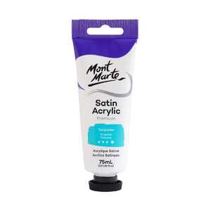 Mont Marte Premium Satin Acrylic Paint - Turquoise