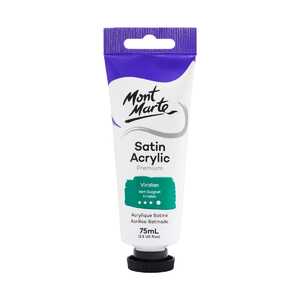 Mont Marte Premium Satin Acrylic Paint - Viridian