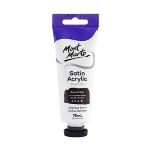 Mont Marte Premium Satin Acrylic Paint - Raw Umber