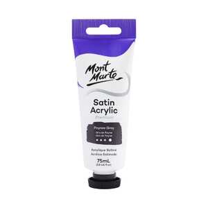 Mont Marte Premium Satin Acrylic Paint - Paynes Grey