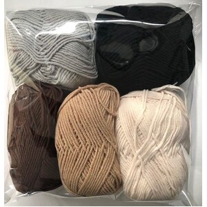 Zart Acrylic Wool pkt of 5