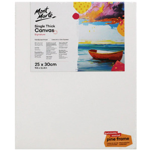 Mont Marte Signature Stretched Canvas  25 x 30cm 