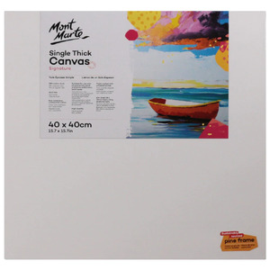 Mont Marte Signature Stretched Canvas 40 x 40cm 