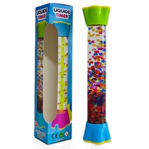 Sensory Liquid Motion Timer - Coloured Discs