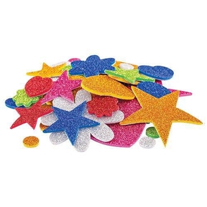 Zart EVA Foam Glitter Shapes