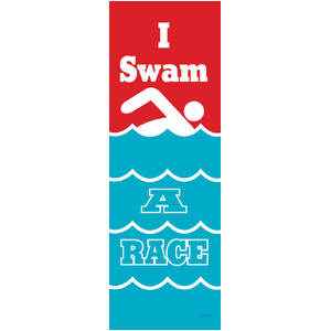 ATA Self-Adhesive Vinyl Medal Ribbons - I Swan a Race