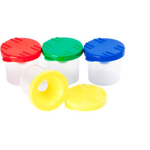 Educational Colours Stubby Safety Paint Pot Set