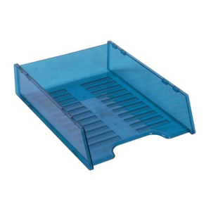 Italplast Document Tray - Tinted Blue