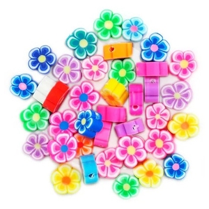 Value Craft Polymer Clay Flower Beads