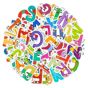 Value Craft Die Cut Stickers - "Alphabet Mix"
