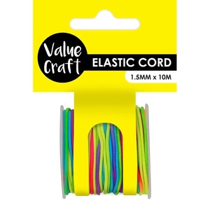 Value Craft Beading Elastic Rainbow