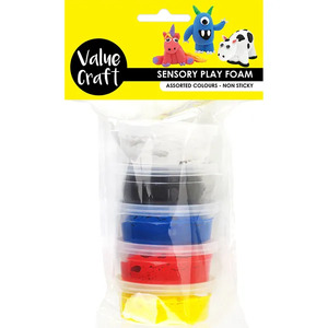 Sensory Play Foam - Primary Colours