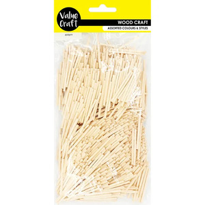 Value Craft Wooden Matchsticks - Natural