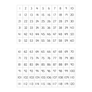 ATA Magnetic Teaching Sheets - Numbers