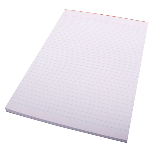 Quill Bank Pad Ruled White - Note pad