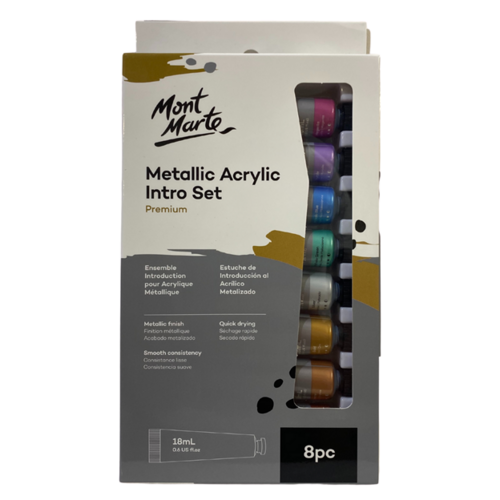 Mont Marte Premium Metallic Acrylic Intro Set