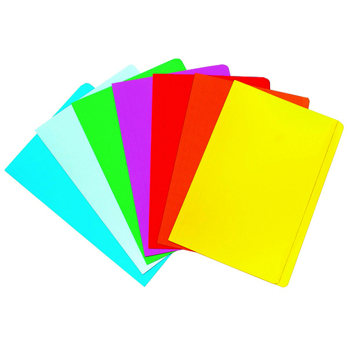 Marbig® Manilla Folders Foolscap - Assorted Colours