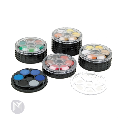 Koh-I-Noor Watercolour Discs Original Colours 24's
