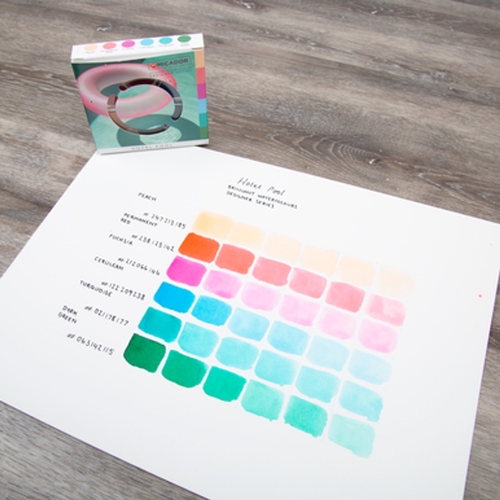 Micador for Artist Brilliant Watercolour Discs - Hotel Pool