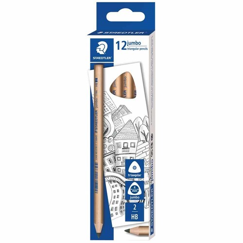 Staedtler® Natural Jumbo Triangular Pencil HB