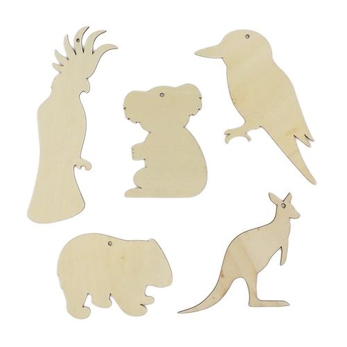 Arbee Wooden Hanging Australian Animals